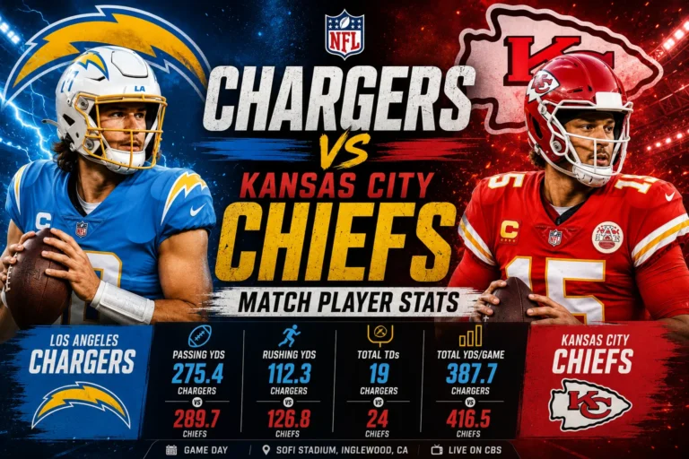 Chargers vs Kansas City Chiefs