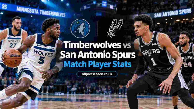 Timberwolves vs San Antonio Spurs Match Player Stats
